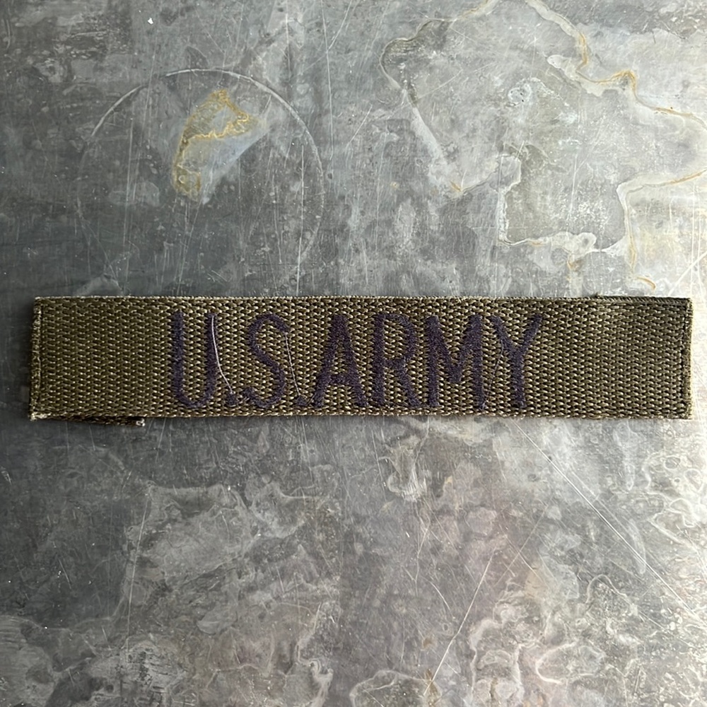 U.S. ARMY embroidered tape patch - Vintage